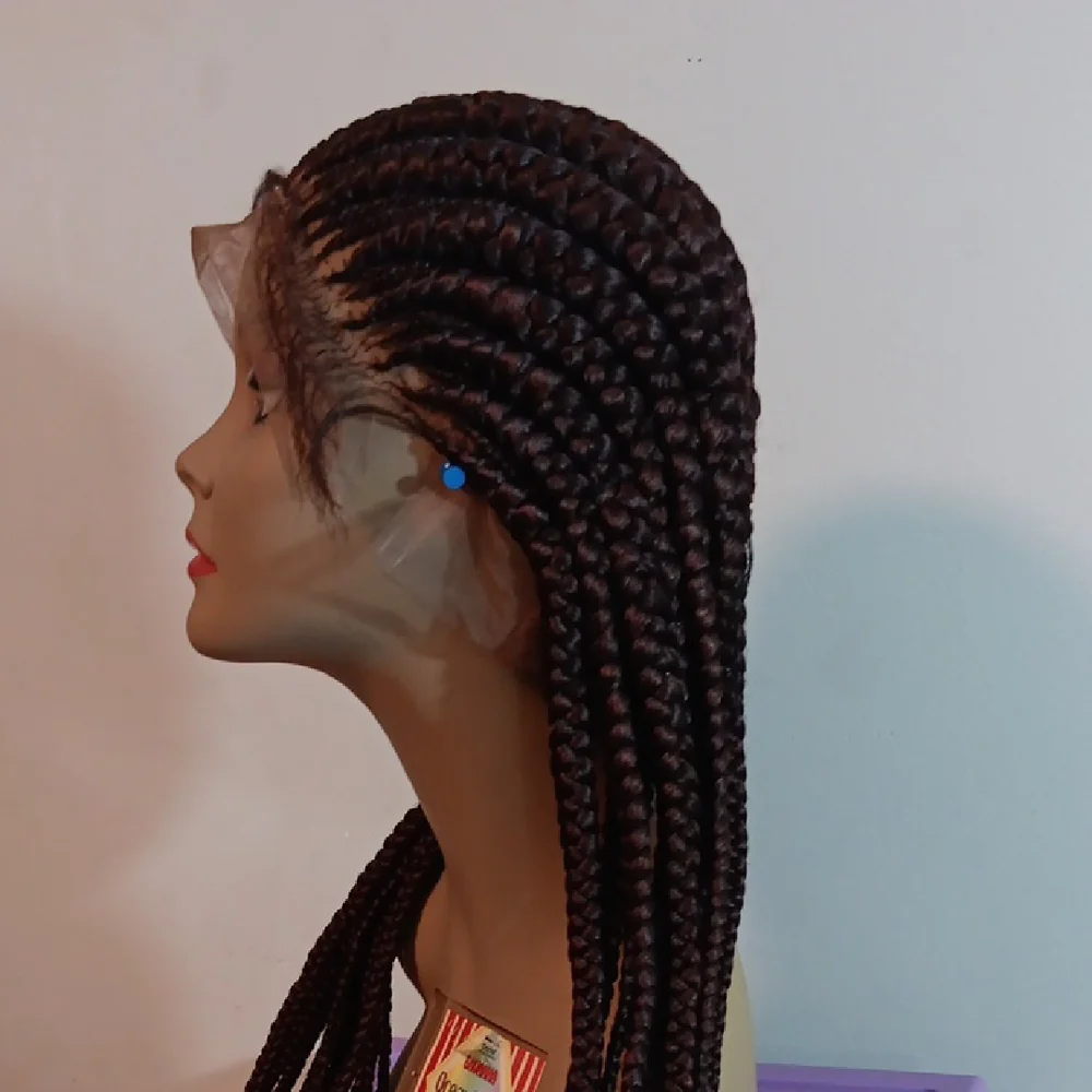 Stylish Dark Brown Braided Wig